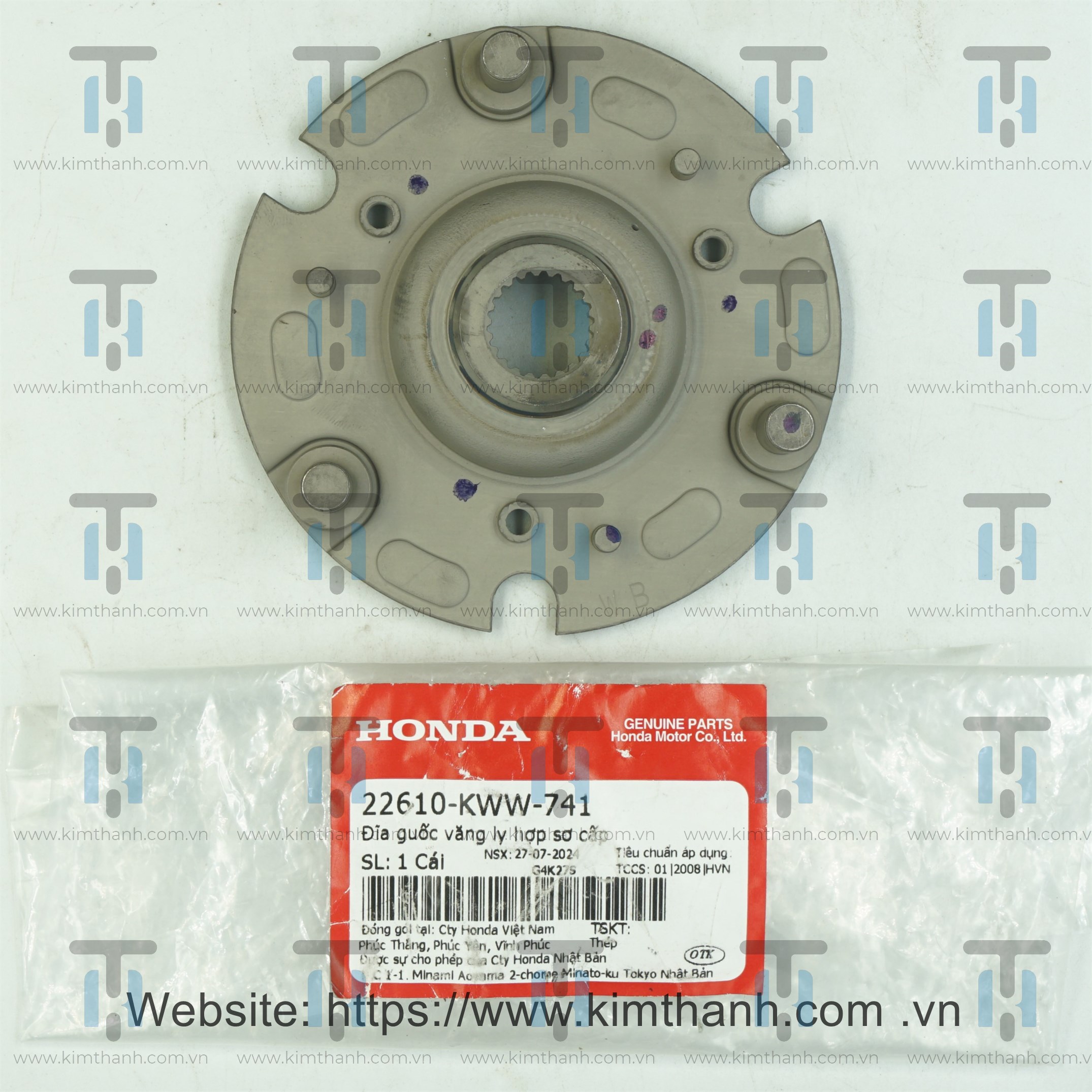 Đế 3 càng Wave Blade 2014