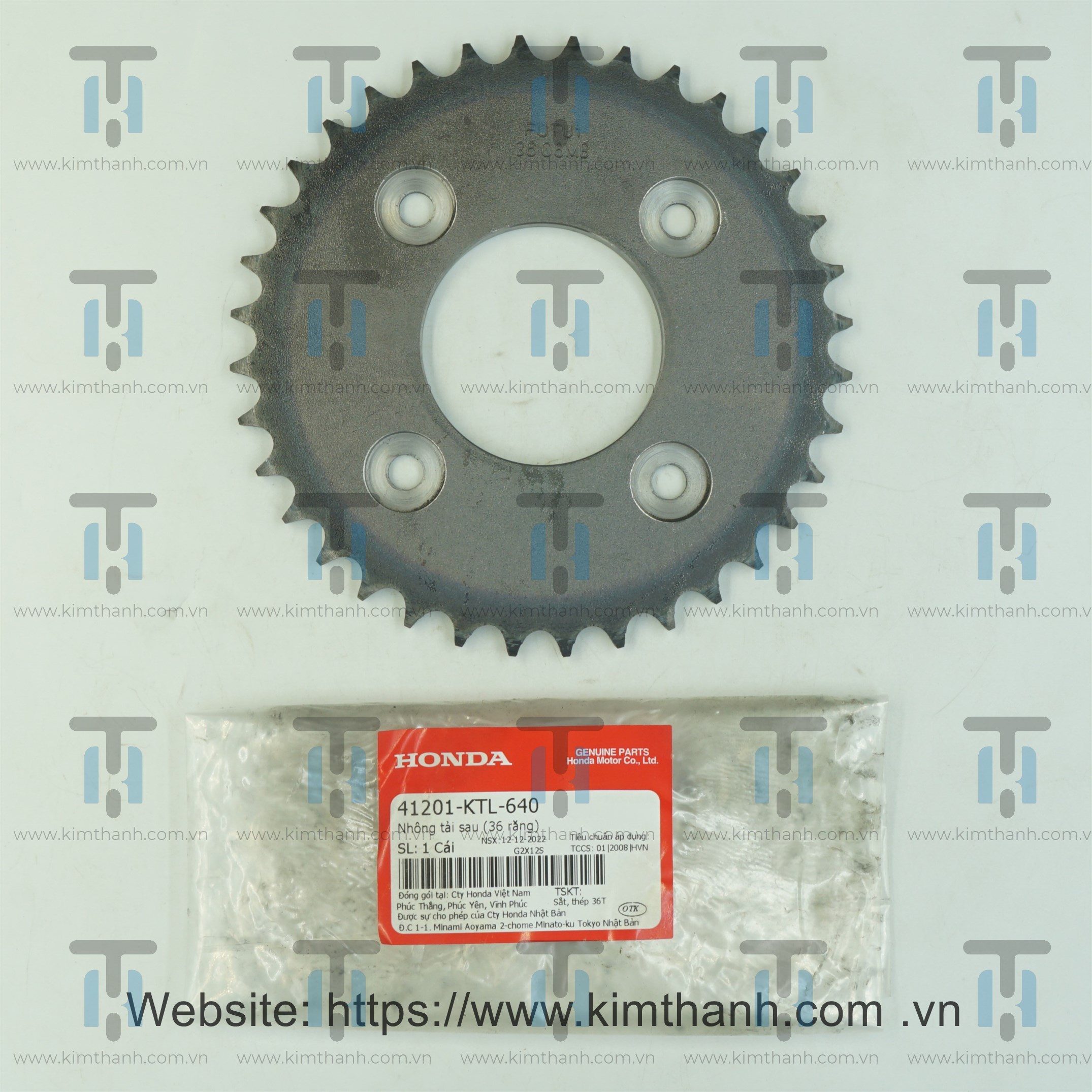 Dĩa tải 36T Wave Alpha 2006