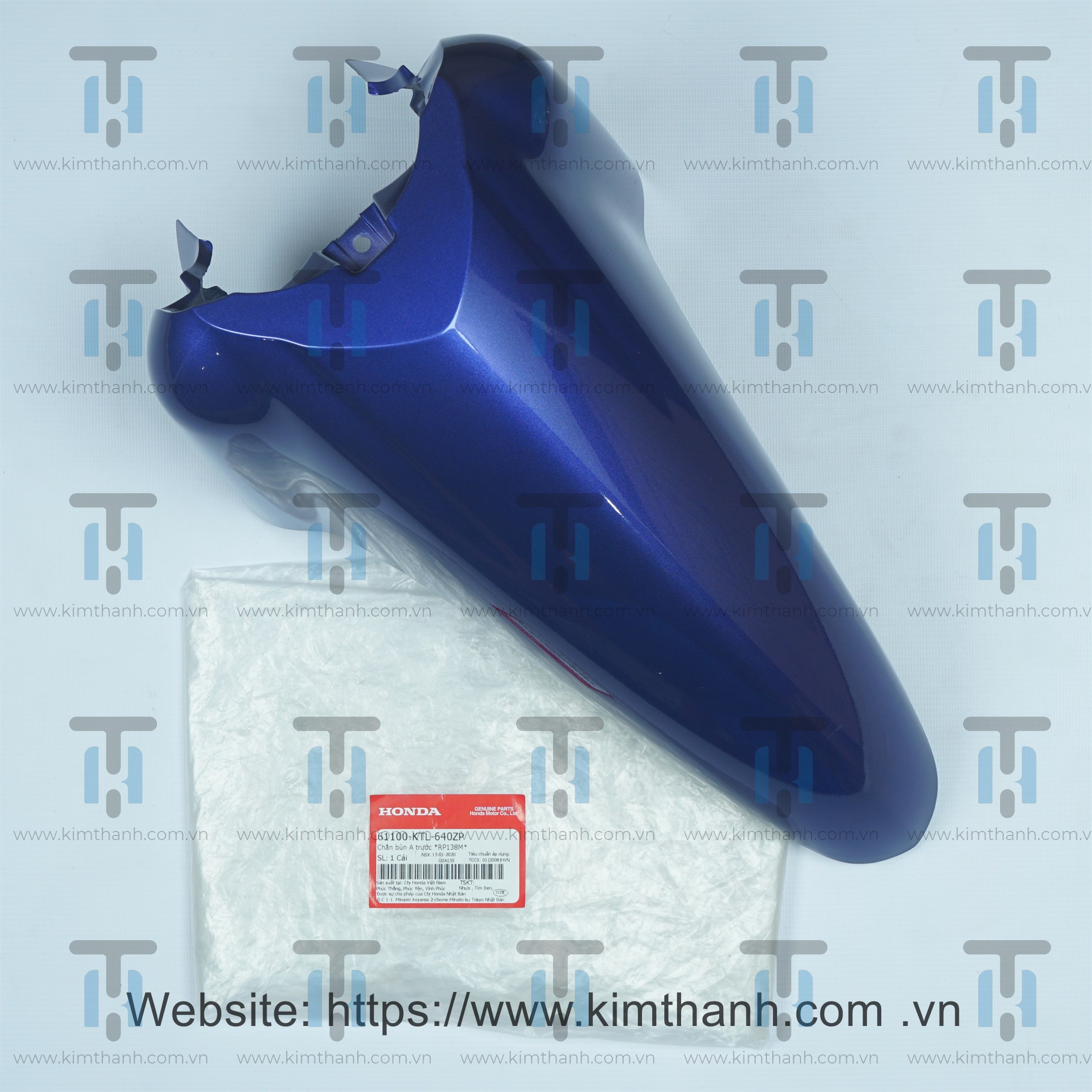 Dè trước tím Wave Alpha 2006