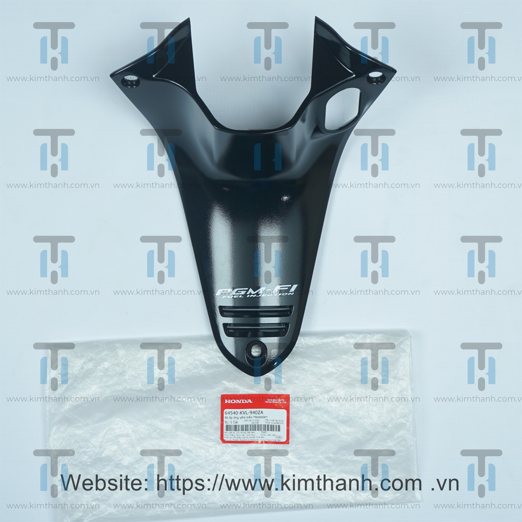 Ốp ổ khóa đen bóng có tem Future Neo 2005