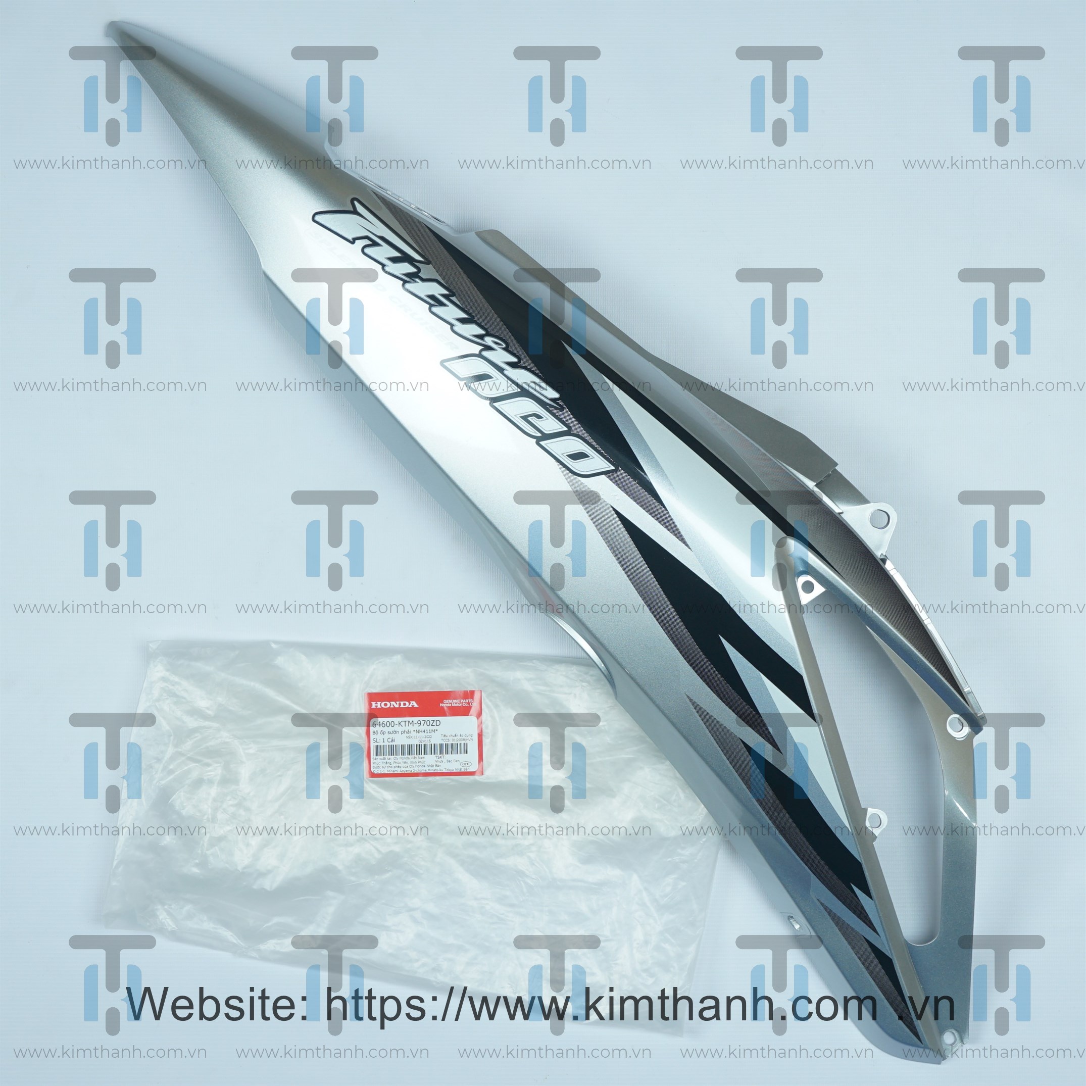 Ốp sườn bạc phải tem đen 2005 Future Neo 2005