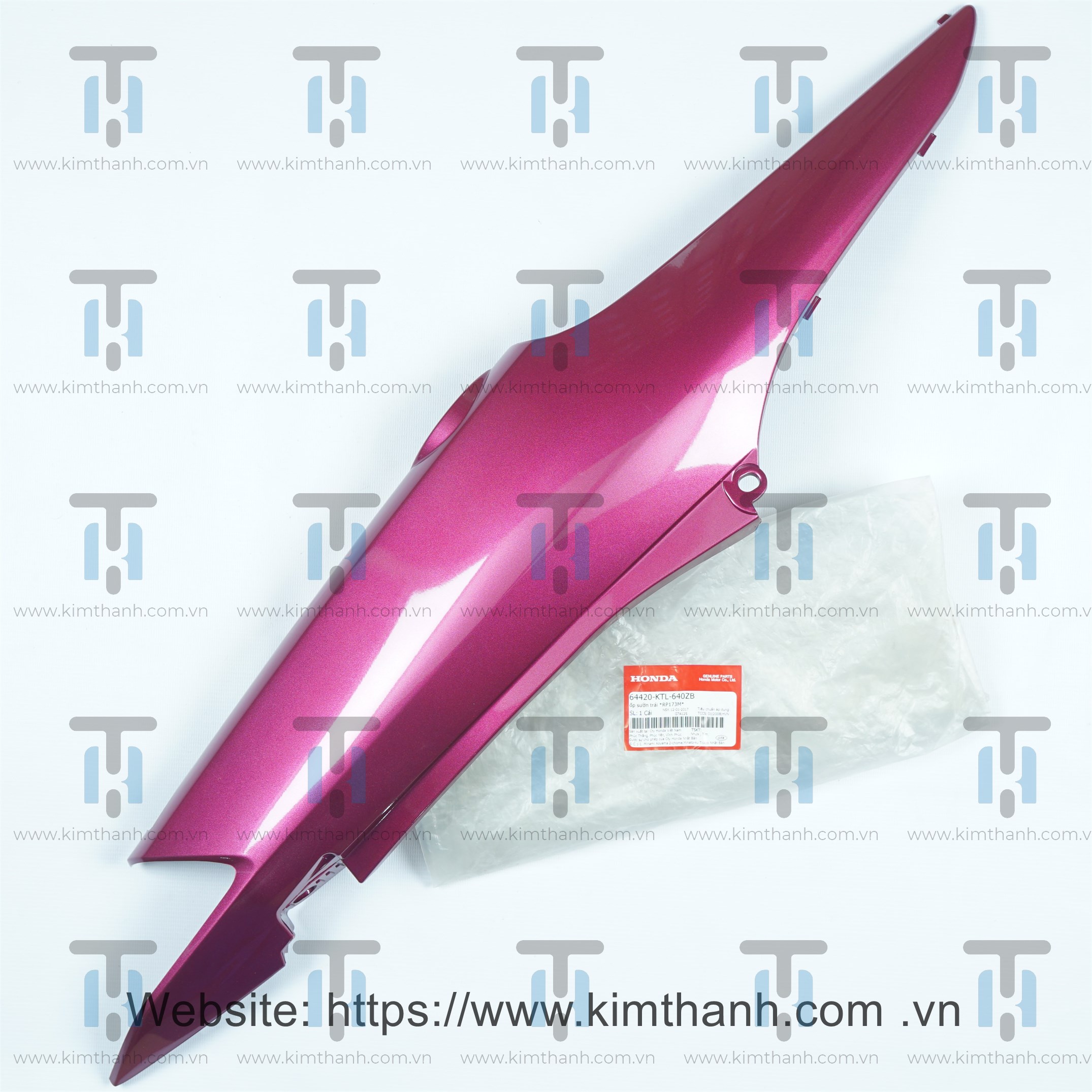 Ốp sườn hồng trái không tem Wave Alpha 2006