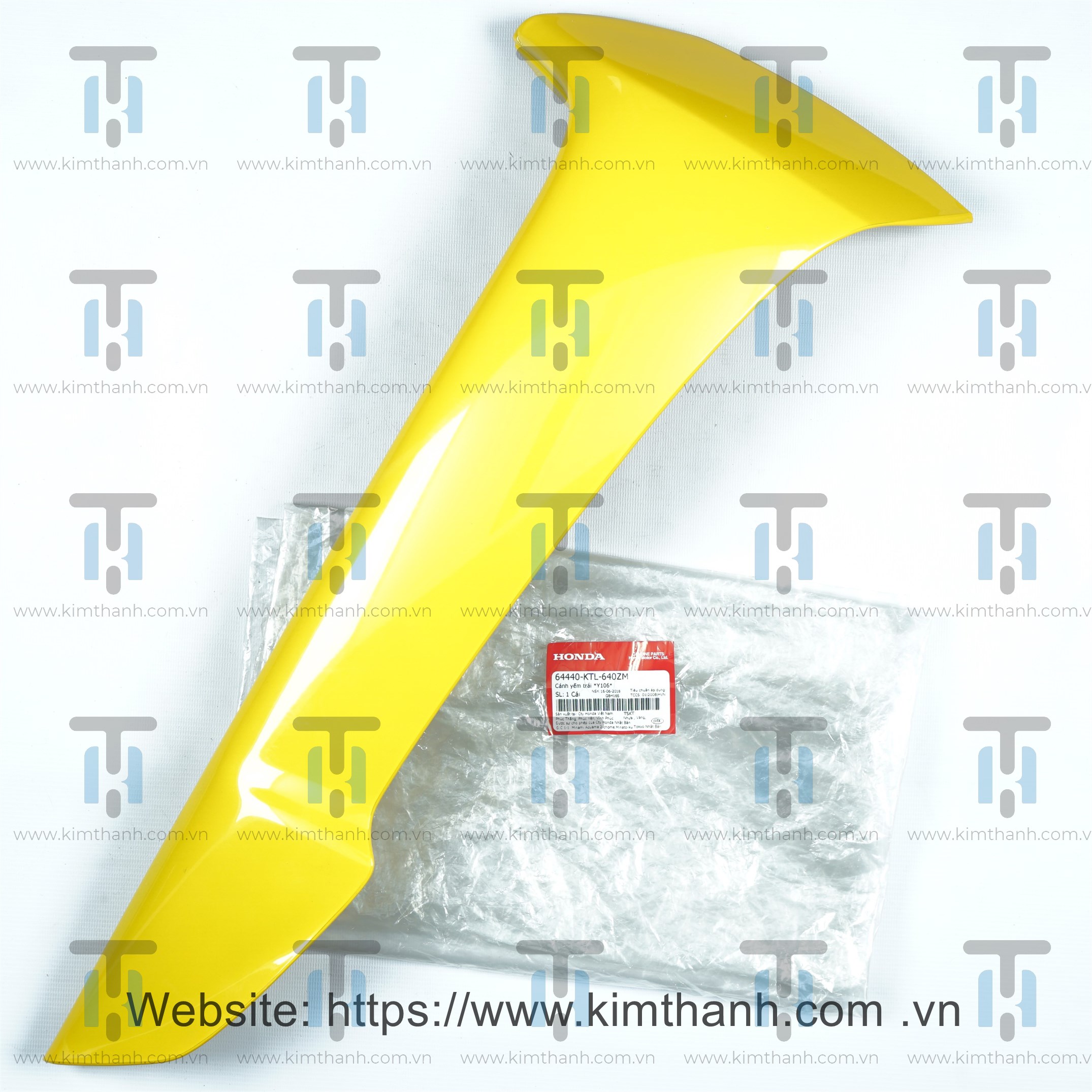 Bững ngoài vàng trái không tem Wave Alpha 2006