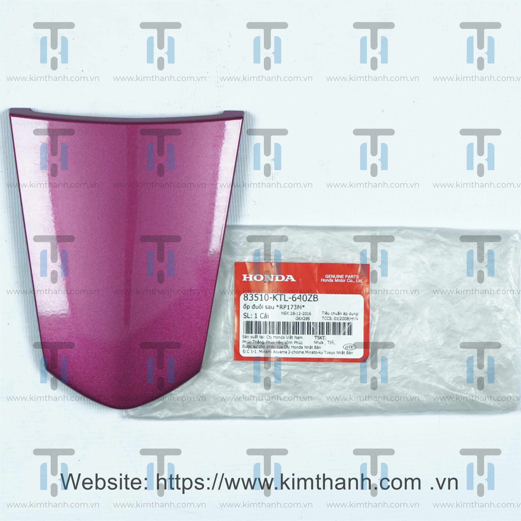 Rùa hồng không tem Wave Alpha 2006