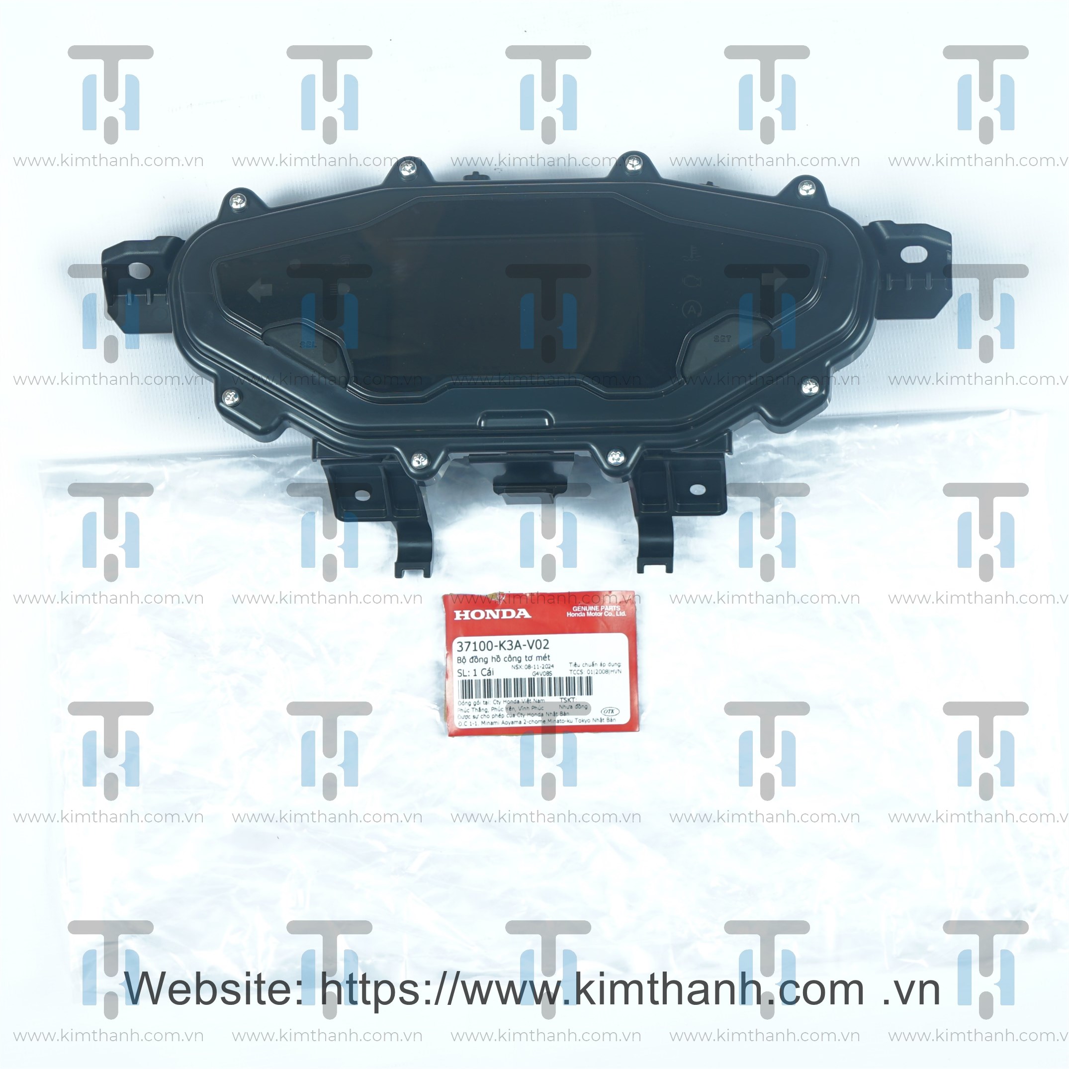 Đồng hồ 125cc CBS Air Blade 2022 - 2025 đèn LED