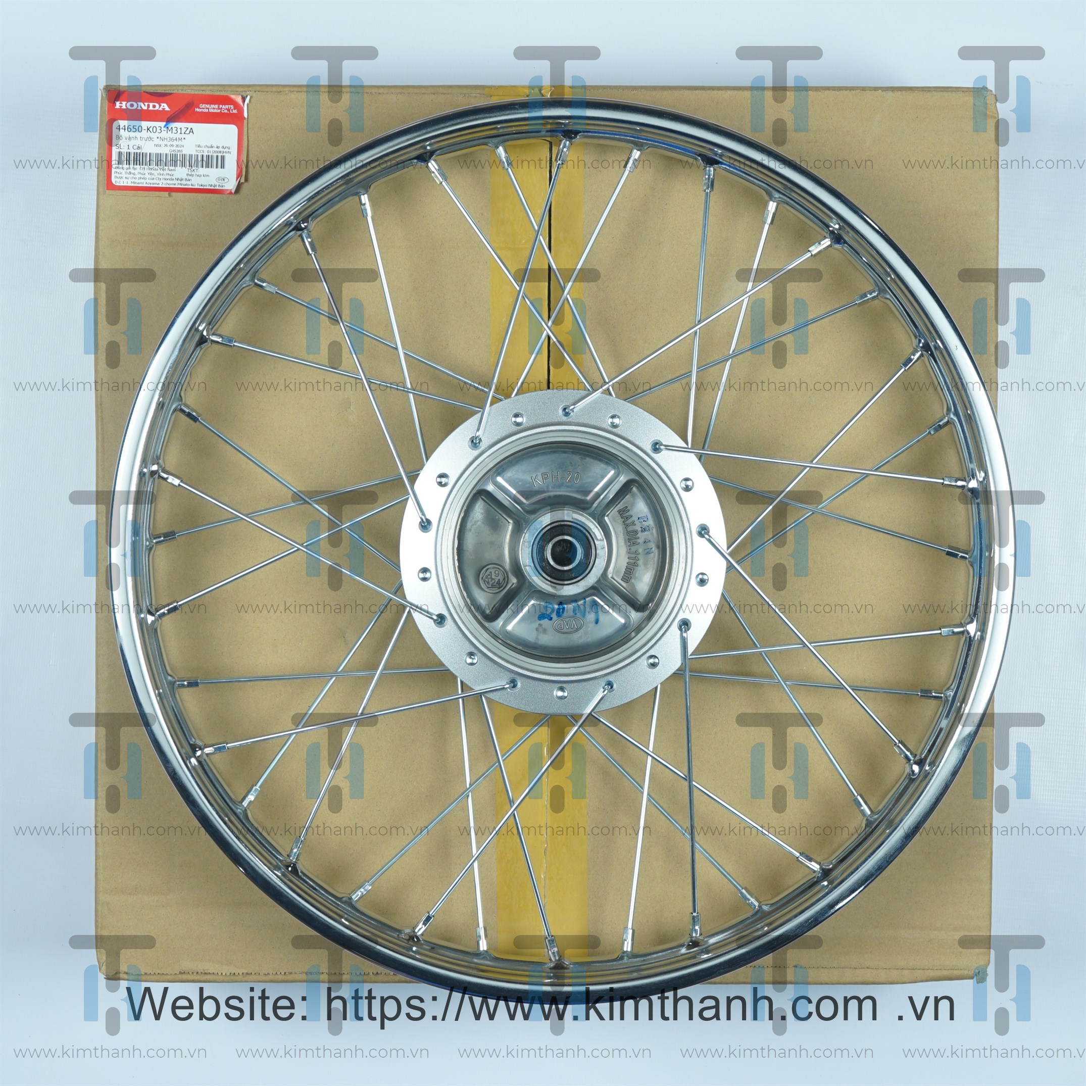 Niền trước đùm (bộ) Wave Blade 2014
