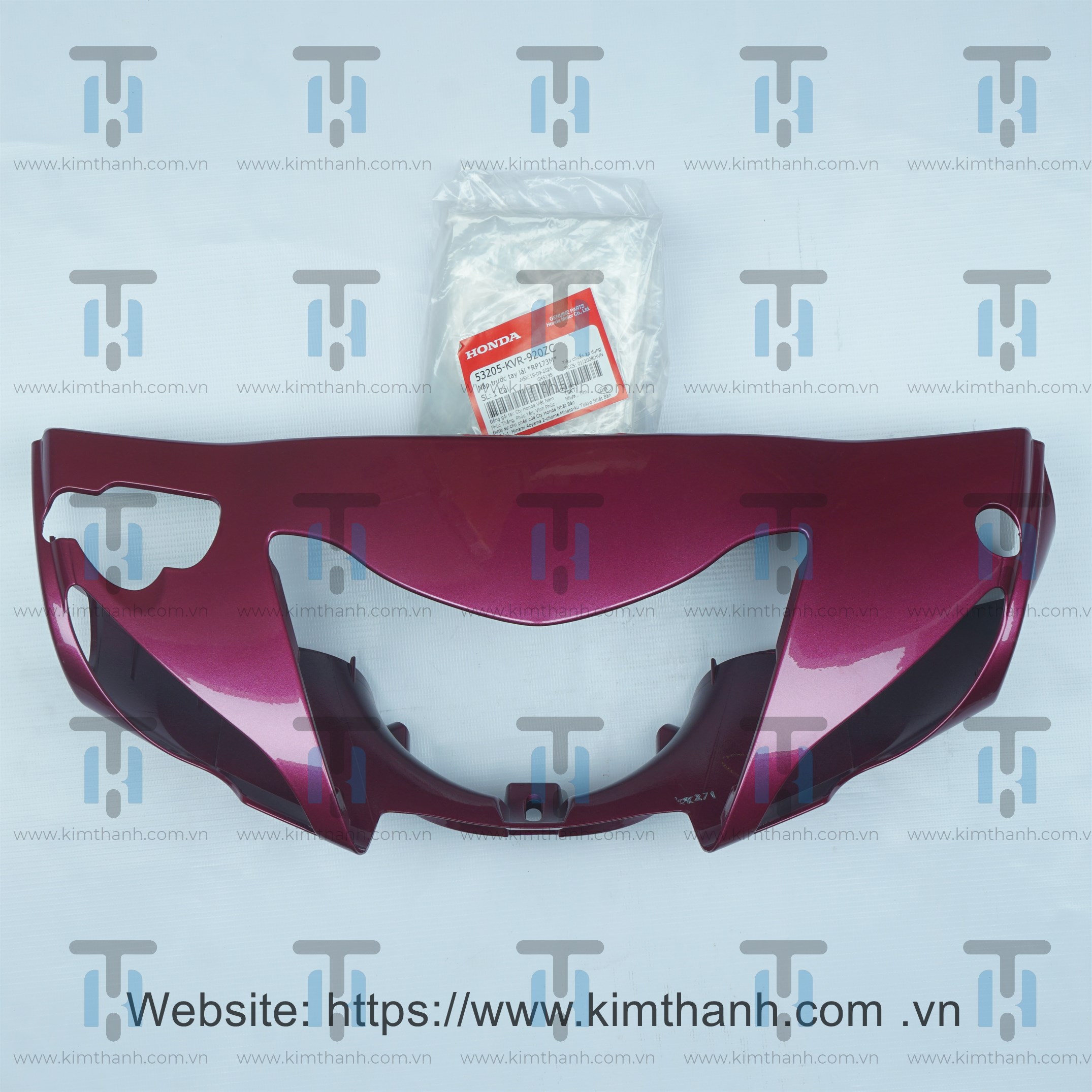 Ốp tay lái trước hồng đĩa Wave S/RS 100cc