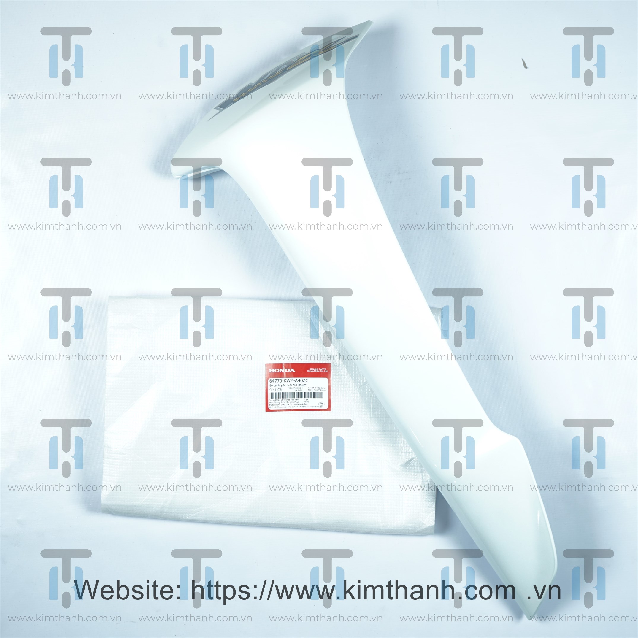 Bững ngoài trắng trái có tem 2016 Wave Alpha 2006