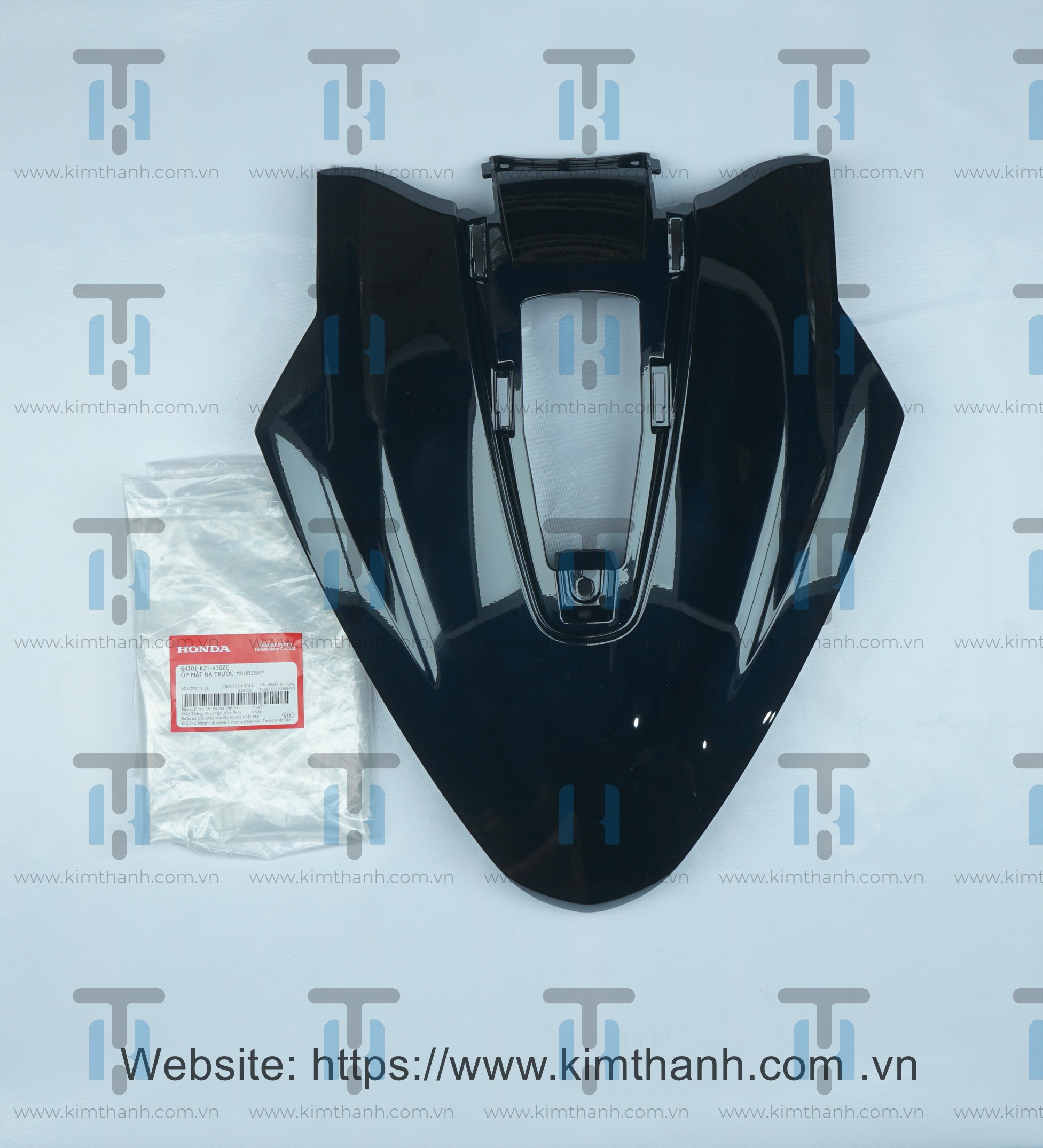 Mặt nạ lớn đen bóng ánh xanh Lead 2025